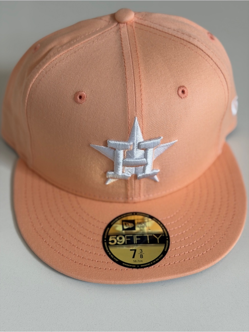 New Era 59FIFTY Houston Astros Peach cap 7 3/8